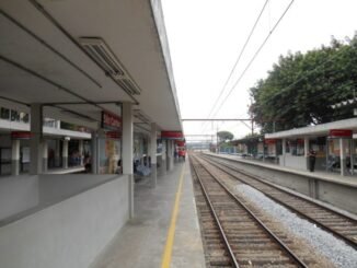 Estação São Caetano da Linha 10-Turquesa (Foto: Blog Estações Ferroviárias)