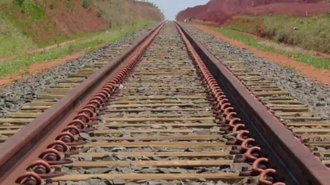 Ferrovia: Uma dúvida é como serão equacionadas as diversas coincidências de trechos solicitados pelas companhias — Foto: Abifer/via Governo de Goiás