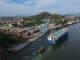 Complexo portuário do Espírito Santo; Porto de Vitória tem posição favorável de acessos rodoviário e ferroviário e Porto Barra do Riacho é especializado no embarque de celulose. Foto: Vitor Jubini/Estadão
