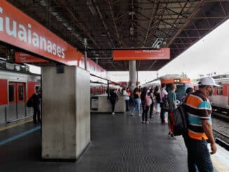 Linha coral liderou o número de quedas no vão entre o trem e a plataforma - Paulo Talarico/Agência Mural