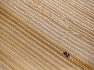 Vista aérea de fazenda de trigo na França - Pascal Rossignol/Reuters