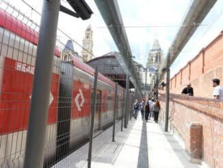 Passagem entre Estação da Luz e estacionamento da Sala São Paulo foi inaugurada nesta terça, 29 Foto: Governo de SP