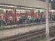 Problemas começaram após rompimento de galeria pluvial sob os trilhos no domingo Foto: Reprodução