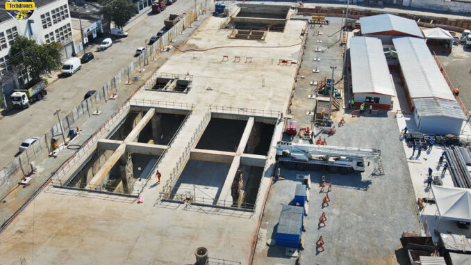 Estação Santa Marina da Linha 6-Laranja (iTechdrones)