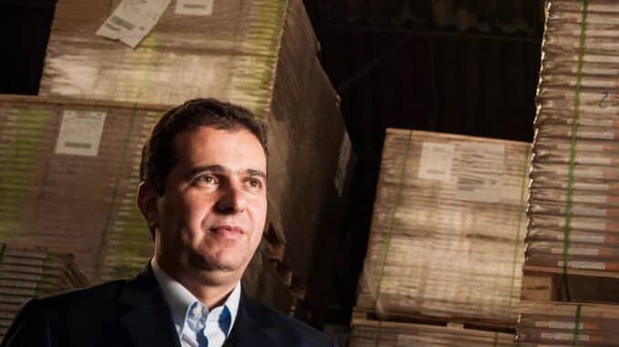 Carlos Aníbal, da Suzano: Com sete fábricas e três terminais, companhia tem flexibilidade operacional e consegue mitigar os efeitos dos gargalos na cadeia global — Foto: Ana Paula Paiva/Valor