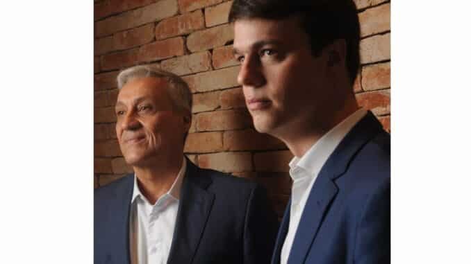 Eneas Diniz, presidente, e Pedro Oliva, CFO: companhia do grupo CSN tem plano para em 10 anos se tornar a quinta do setor — Foto: Cláudio Belli/Valor