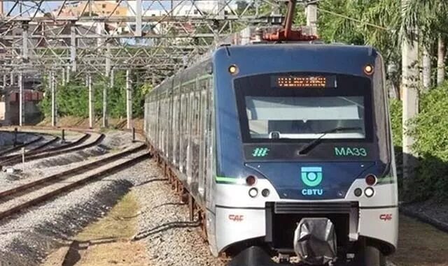 A ampliação do metrô demanda investimentos públicos de R$ 3,2 bilhões e aportes privados de R$ 500 milhões | Crédito: Divulgação/CBTU