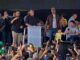 Bolsonaro discursa durante evento em Parnamirim, na Grande Natal — Foto: Kleber Teixeira/Inter TV Cabugi