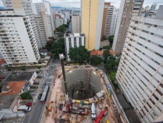 Barulhos de obras da Linha 6–Laranja do Metrô causam transtornos nos bairros de Perdizes e Pompeia Foto: TIAGO QUEIROZ / Estadão