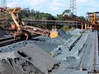 De acordo com a Vale, o Sistema Centro-Oeste contribuiu com US$ 110 milhões em Ebitda durante 2021, produzindo 2,7 milhões de toneladas de minério de ferro e 200 mil toneladas de manganês — Foto: Imagem Valor Econômico