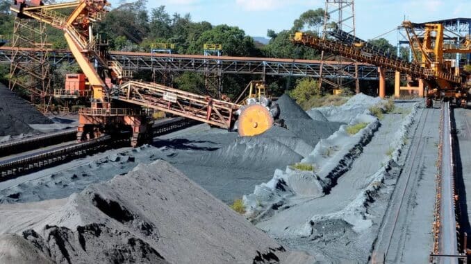 De acordo com a Vale, o Sistema Centro-Oeste contribuiu com US$ 110 milhões em Ebitda durante 2021, produzindo 2,7 milhões de toneladas de minério de ferro e 200 mil toneladas de manganês — Foto: Imagem Valor Econômico