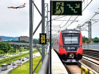 Estação Aeroporto da linha 13-Jade da CPTM: serviço duas vezes por hora até o centro de São Paulo nos próximos meses (Divulgação/Divulgação)