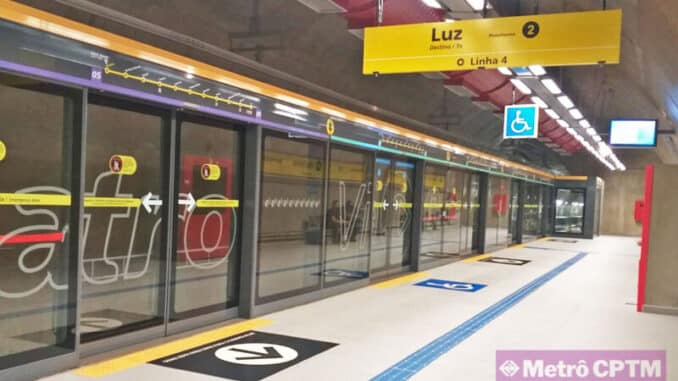Estação Vila Sônia, da Linha 4 (Jean Carlos)