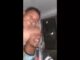 Homens grava vídeo dentro de cabine de trem da Supervia — Foto: Reprodução