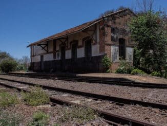 Estação de trem Ligação, em Campo Grande, fazia parte da rota entre Bauru e Corumbá (MS) - Eduardo Anizelli-10.dez.21/Folhapress