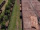 Estação ferroviária de Corumbá com parte de seu teto destruído Eduardo Anizelli-9.dez.2021/Folhapress
