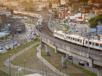 Sistema de metrô baiano está em operação oficial desde 2014 - Divulgação/CCR Metrô Bahia