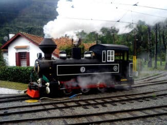 Maria-fumaça voltará a operar em Campos do Jordão neste sábado (18), após sete anos parada Maria-fumaça voltará a operar em Campos do Jordão neste sábado (18), após sete anos parada - Divulgação