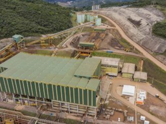 Instalação da Samarco, em Mariana: recuperação judicial de R$ 50,5 bilhões — Foto: Divulgação/Otávio Honorato