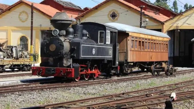 Passeio de Maria-Fumaça volta a acontecer em Campos do Jordão — Foto: Divulgação