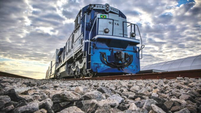 O primeiro trecho da ferrovia deverá ligar Rondonópolis até Campo Verde (MT) - Rumo_Divulgação