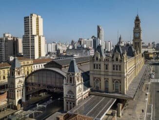 Estação da Luz, que foi construída pela extinta São Paulo Railway Estação da Luz, que foi construída pela extinta São Paulo Railway - Eduardo Knapp-12.jul.21/Folhapress