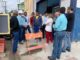 MP fiscaliza obras do segundo trecho do VLT em Santos: 'dinheiro público sendo jogado fora' afirma promotora de Justiça — Foto: Luciana Moledas/g1 Santos
