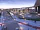 Ilustração mostra como será o Terminal Gentileza de integração de BRTs, ônibus e VLT - Foto: Divulgação\Prefeitura