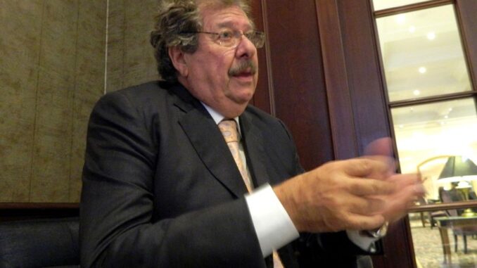 Empresário José Luis Cutrale fundou a gigante do suco de laranja no fim dos anos 1960 Foto: Gustavo Porto/Estadão