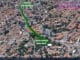 Região onde o Metrô deverá construir a estação Cerro Corá, da Linha 2-Verde