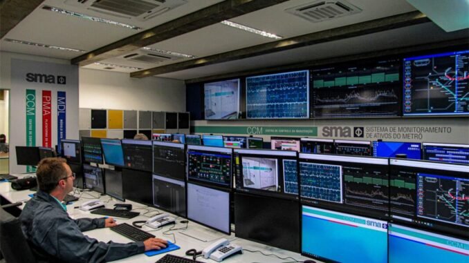 O novo Centro de Controle de Manutenção do Metrô - créditos: Jean Carlos/MetrôCPTM