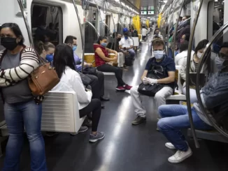 Metrô de São Paulo — Foto: AP Photo/Andre Penner