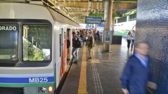 Concessão do metrô prevê que a maior parte dos investimentos sejam públicos e que a operação seja privatizada — Foto: Fred Magno / O Tempo