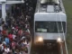 Supervia superlotação. Na foto a Estação de Gramacho , Duque de Caxias - Foto: Fabiano Rocha / Agência O Globo