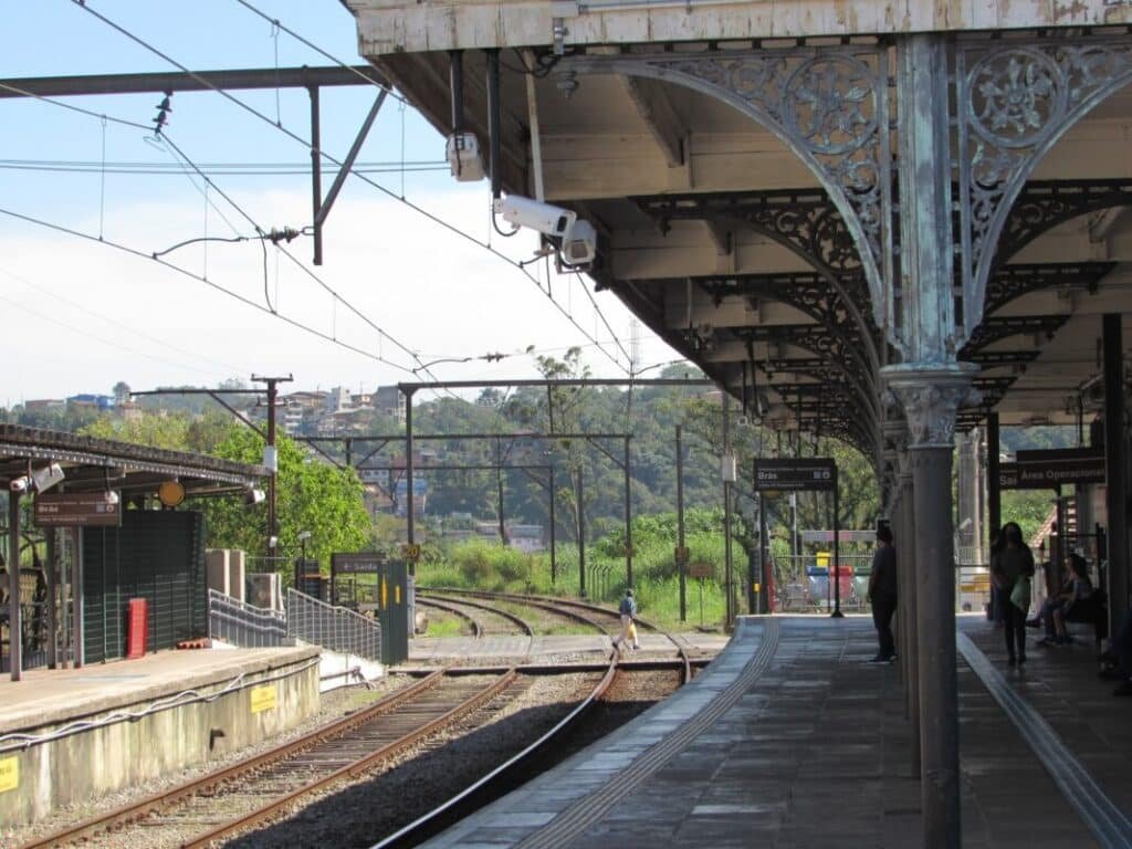 Passagem em nível da estação Rio Grande da Serra (Jean Carlos)