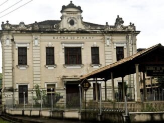 Estação ferroviária de Barra do Piraí, no Sul Fluminense - Foto: Reprodução