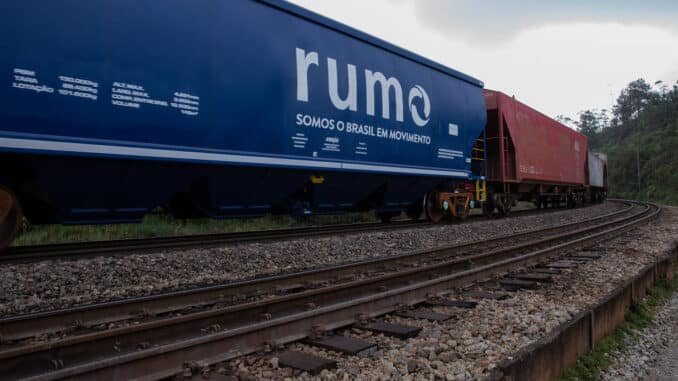 Composição da Rumo Logística, empresa que vai operar a ferrovia estadual de Mato Grosso - Eduardo Anizelli-13.mai.2021/Folhapress