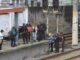 Manifestação na Estação Supervia Deodoro. Usuários revoltados lotam os ônibus para seguir viagem após fechamento da Estação. Reginaldo Pimenta / Agencia O Dia