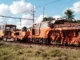 Trem de manutenção foi abordado por criminosos na madrugada de terça-feira (15) - Foto: Reprodução