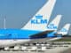 Aviões da KLM estacionados no aeroporto de Amsterdã - Piroschka van de Wouw/Reuters