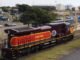 Locomotiva restaurada pela concessionária Rumo viajará o país com as cores da extinta Estrada de Ferro Araraquara - Tetê Viviani/Prefeitura de Araraquara