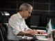 Romeu Zema (Novo), governador de Minas Gerais, durante entrevista à Folha em seu gabinete - Alexandre Rezende-8.abr.2021/Folhapress