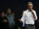 Romeu Zema (Novo), governador de Minas Gerais, durante evento da campanha de Jair Bolsonaro (PL) em SP - Zanone Fraissat-20.out.2022/Folhapress