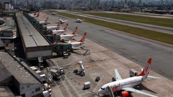 O transporte aéreo de passageiros foi o indicador que registrou maior crescimento no terceiro trimestre de 2022 - (crédito: Divulgação / Ministério da Infraestrutura)