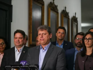 Governador de São Paulo, Tarcísio de Freitas — Foto: Governo do Estado de São Paulo/Divulgação