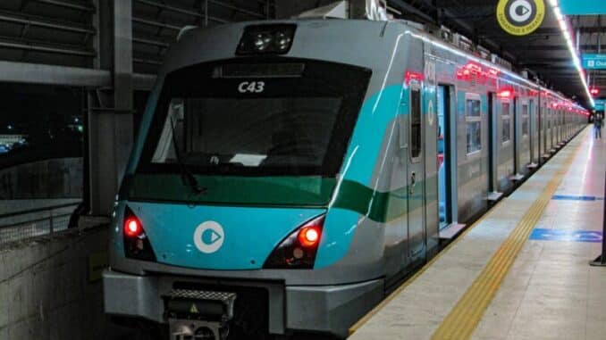 Trem repaginado pela ViaMobilidade (Jean Carlos)