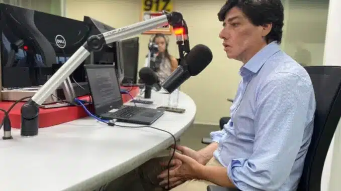 O secretário de Infraestrutura e Mobilidade, Fernando Marcato, falou da criação de uma Agência Reguladora de Transportes de Minas Gerais — Foto: Daniel de Cerqueira / O Tempo