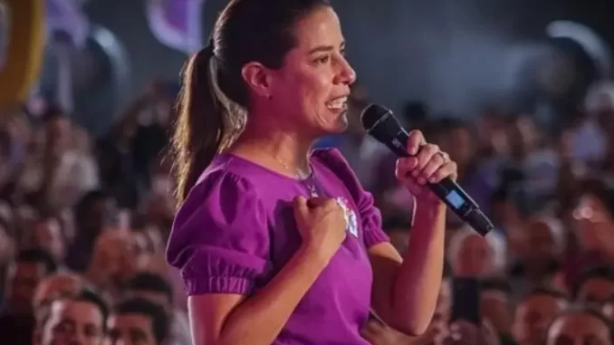 A candidata do PSDB ao governo de Pernambuco, Raquel Lyra  Facebook Raquel Lyra/Divulgação