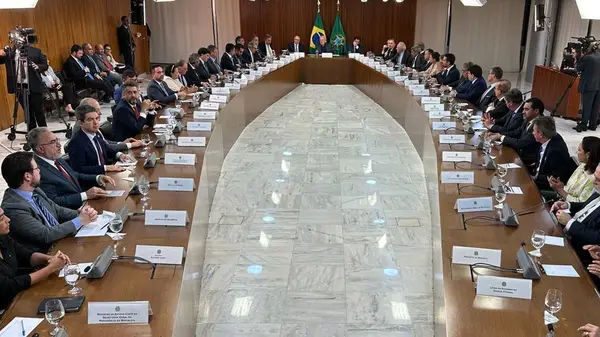 Reunião de Lula com os governadores - Foto: Fábio Rodrigues Pozzebom/Agência Brasil