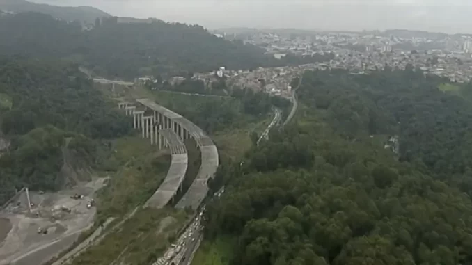 Rodoanel em São Paulo — Foto: Reprodução/TV Globo